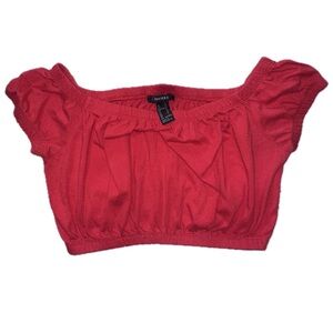 Forever 21 Off Shoulder Crop Top
